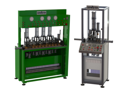 Machine for pyrotechnical retarders production