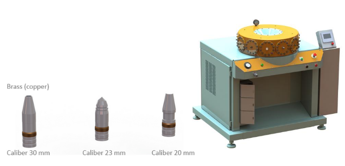 Special-purpose hydraulic presses for rotating bands
